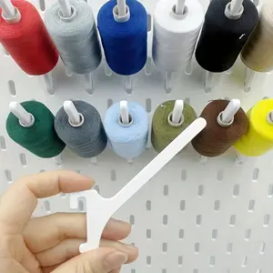 10pcs Spool Hook, Large Spool Hanger, Multi-Functional Hook, Spool Holder, Spool Organizer, This Hanger Is Suitable for Large Spools, Suitable for Minimalist Storage, Suitable for Workbenches, Enhance Storage Efficiency