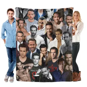 Ryan Rodney Reynolds multiple sizes Blanket increase Ultra-Soft Micro Fleece Blanket Warm Cozy Plush Bed Blanket Lightweight Sofa Throw Blanket All Season Use
