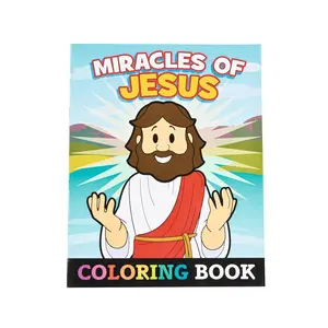 Miracles of Jesus Coloring Books - 12 Pc.