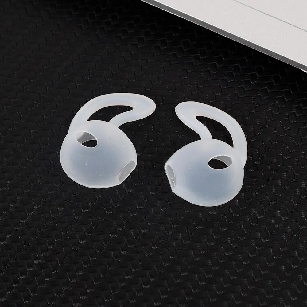 Soft Earphone Protector, 1 Pair Semi-in-ear Design Earphone Protective Cover, Anti-slip Ear Hook For AirPods Headphones Headset Protection