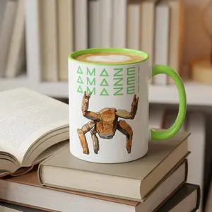 Amaze Amaze Amaze Mug, Rock Alien Hail Mary Coffee Mug, Sci Fi Gift for Him Her, Funny Alien Movie Mug, Rocky Hail Mary Movie Gift for Kids
