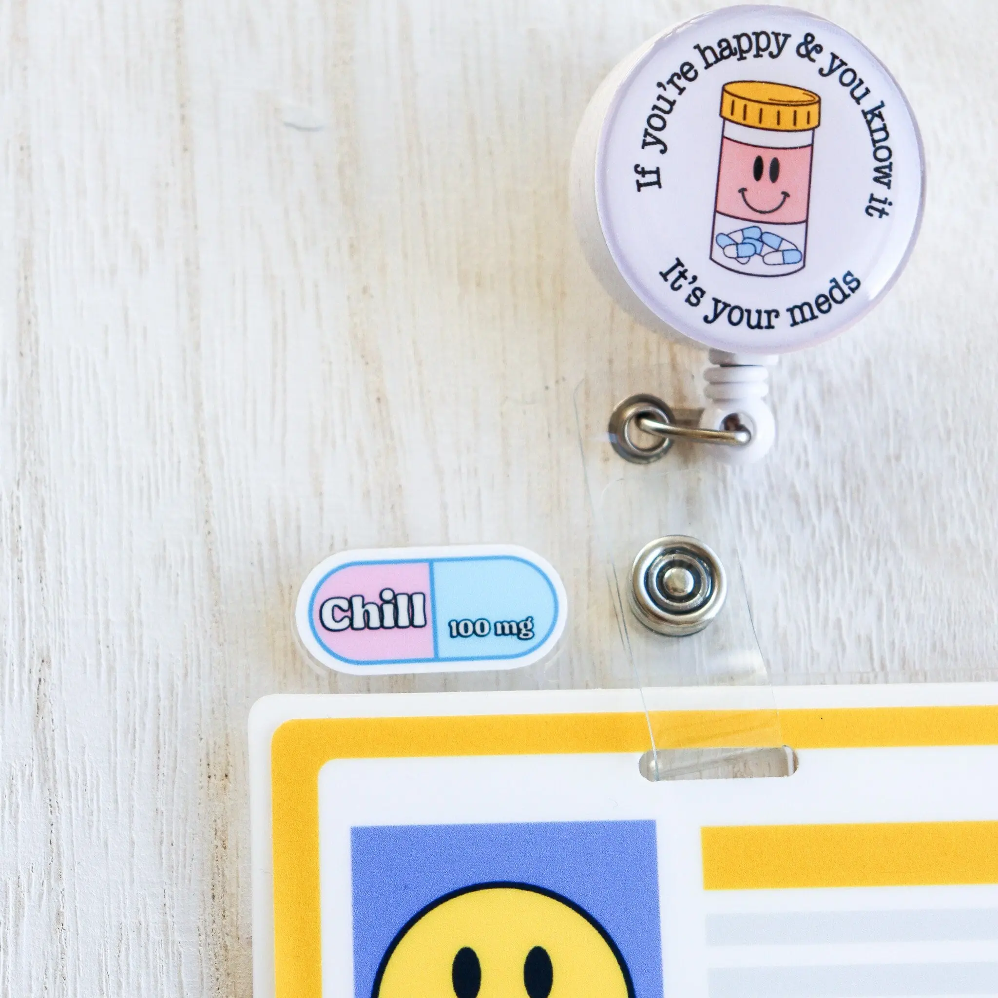 Badge Topper - Chill Pill