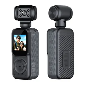 High definition handheld camera portable WiFi back clip camera sports DV outdoor camera vlogging daily life hd pocket action camera offroad xtra muse digital video hold iays referee 360 capture kid cam pov low light Magnetic Wireless
