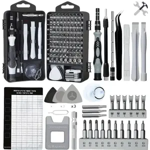 1 Set 115-In-1 Precision Screwdriver Kit with Magnetic Electronic Repair Tool Box, Multifunctional Screwdriver, Screwdriver Sets, Suitable for Computer, iPhone, PC, Phone, Laptop, Switch, Ps4, Magnetic Multipurpose Screwdriver, Magnetic Screwdriver Tools
