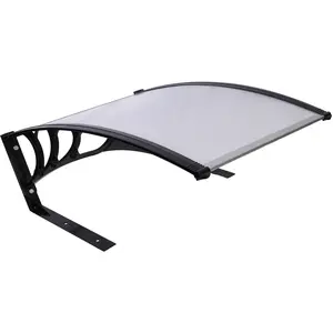 Outdoor Shade Cover Designed for Robotic Lawn Mowers, Portable Garage Roof for Robot Mowers, Weather Resistant Polycarbonate Canopy