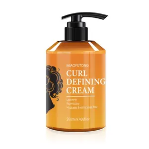 2-pack Curl Cream, Moisturizing, Volumizing, and Styling, Shapes Hair Without Hardness, Elastic Styling Cream