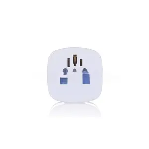 US to Multi-Country Adapter Plug with USB Port Converter Socket Travel Portable Mini Socket Converter