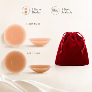 No-Glue Center Nipple Pasties | Seamless Invisible Comfort