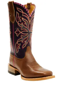Ariat Women's Showdown Western Boot Broad Square Toe - 10061147