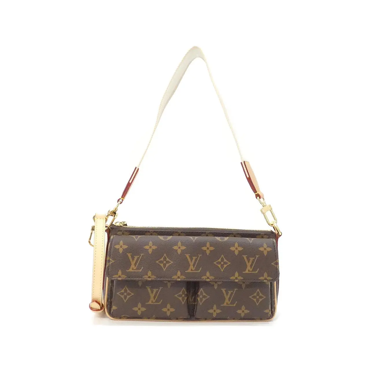 Pre-owned Louis Vuitton Canvas Shoulder Bags Monogram Shoulder Bag