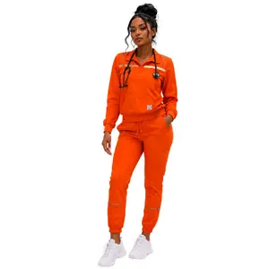 Heart Align Essential Fashion Jogger Scrub Set – Lightweight, Breathable, Modern Uniforms Workwear Womenswear