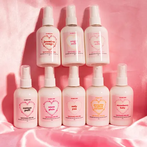 Hair & Body Milk Mists ~ Choose Your Own Scent ~ Fragrant Hair and Body Spray Milky Mists