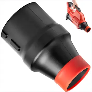 Car Drying Nozzle for Milwaukee M18 Leaf Blower of 8" Long Car Drying Blowpipe, Fits 2724-20 & 2728-20 with Red Soft Tip Cover