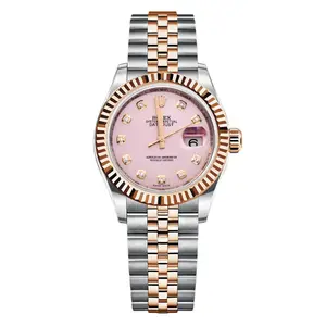 Rolex Datejust 116231 Ladies 36mm Pink Dial Diamond Marker Jubilee Bracelet WHP041868