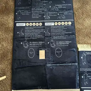 Read in English and say it in Arabic Guided Prayer Mat