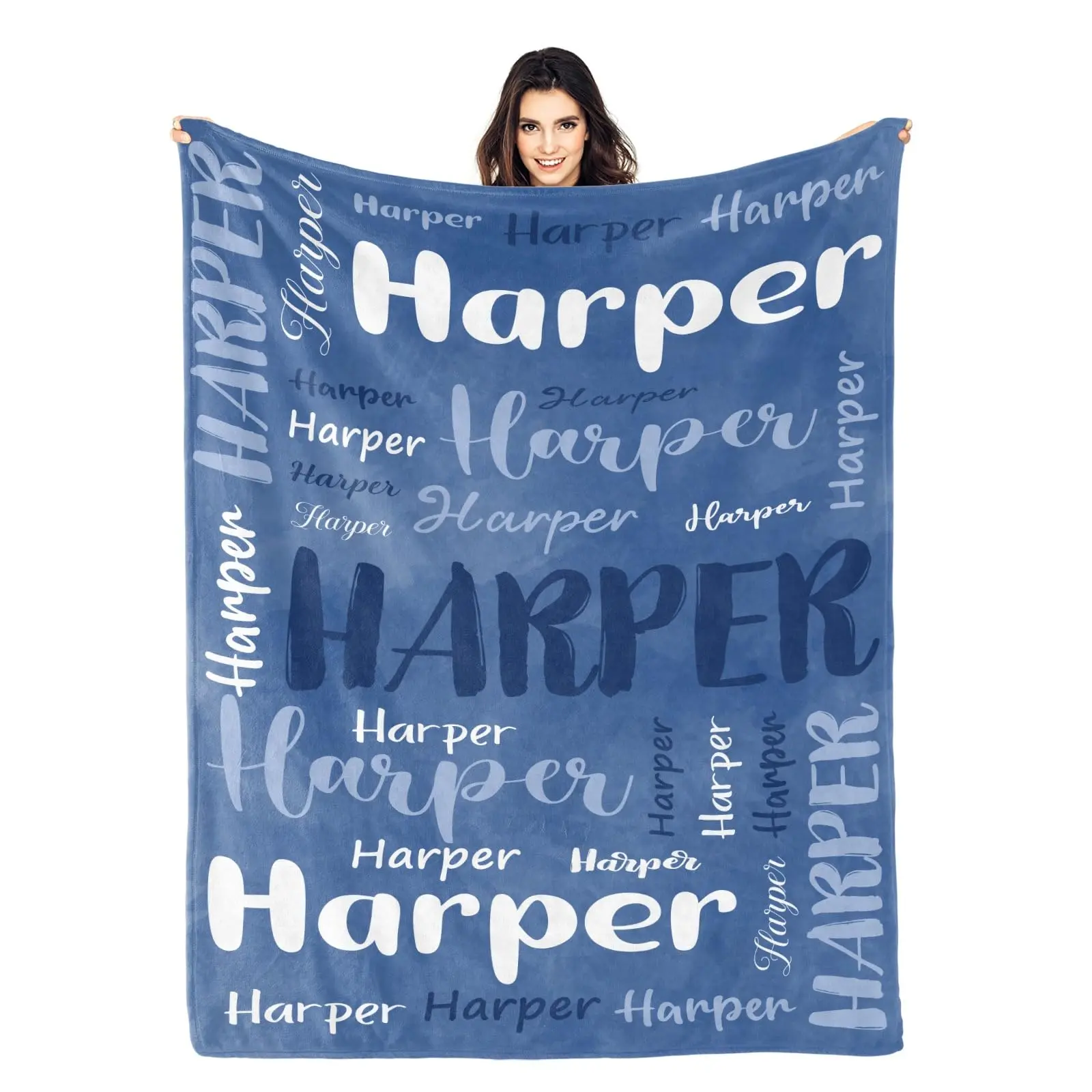 Personalized blankets for kids and adults. Personalized name blankets. Custom blankets with names. Personalized kids' blankets.