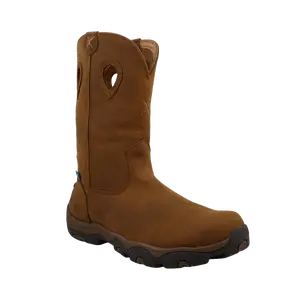 Twisted X Men's 8 Inch Pull On Brown Hiker Boots MHKBW04