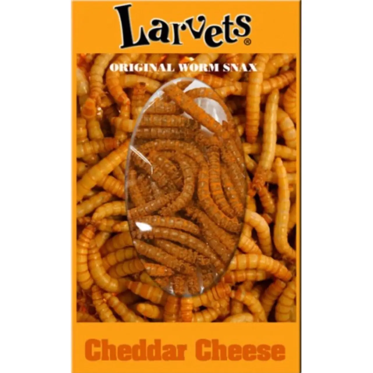 Hotlix Edible Larvets Dried Snack Pack - Crispy BBQ, Cheddar Cheese, Mexican Spice Seasoned Snack Bites