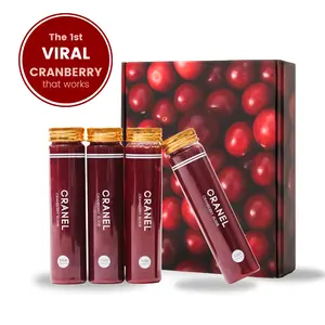 CRANEL Fast-Acting Cranberry Juice - The 1st Viral cranberry juice that actually works: 4x Pack - Monthly Supply