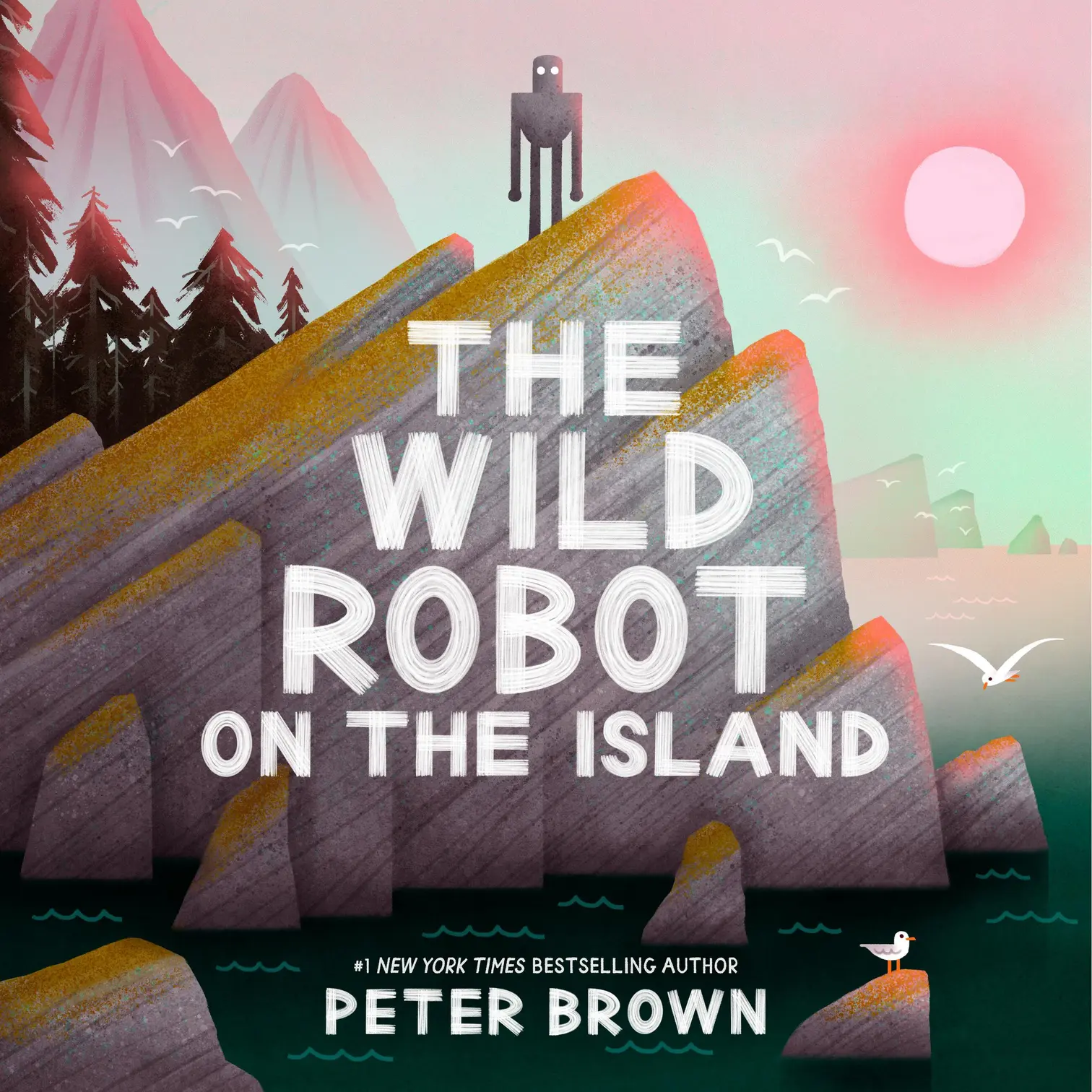 The Wild Robot on the Island by Peter Brown [Hardcover Book]