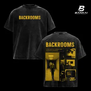 Backrooms Lost Runners Horror Game T Shirt Hoodie, Liminal Space Graphic Tee, Retro Analog Horror Shirt, Creepy Found Footage Aesthetic Apparel, Vintage Washed Oversized Unisex Tee, Urban Legend Internet Horror Fan Gift, Backrooms Entity Streetwear Top
