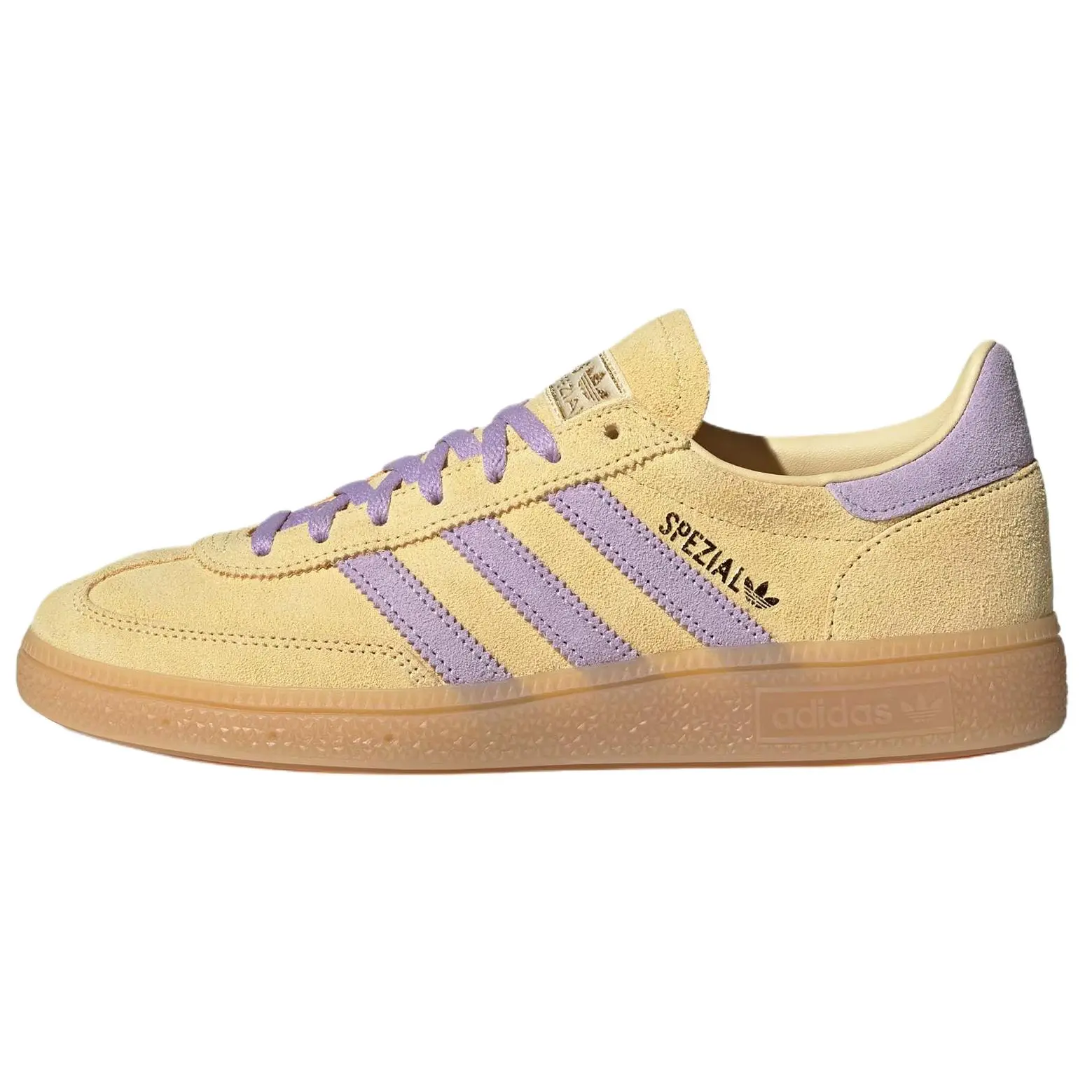 Adidas Wmns Handball Spezial Orange Tint Powder Plum' Versatile Comfort Low Top Skate Shoes Women's JR3617