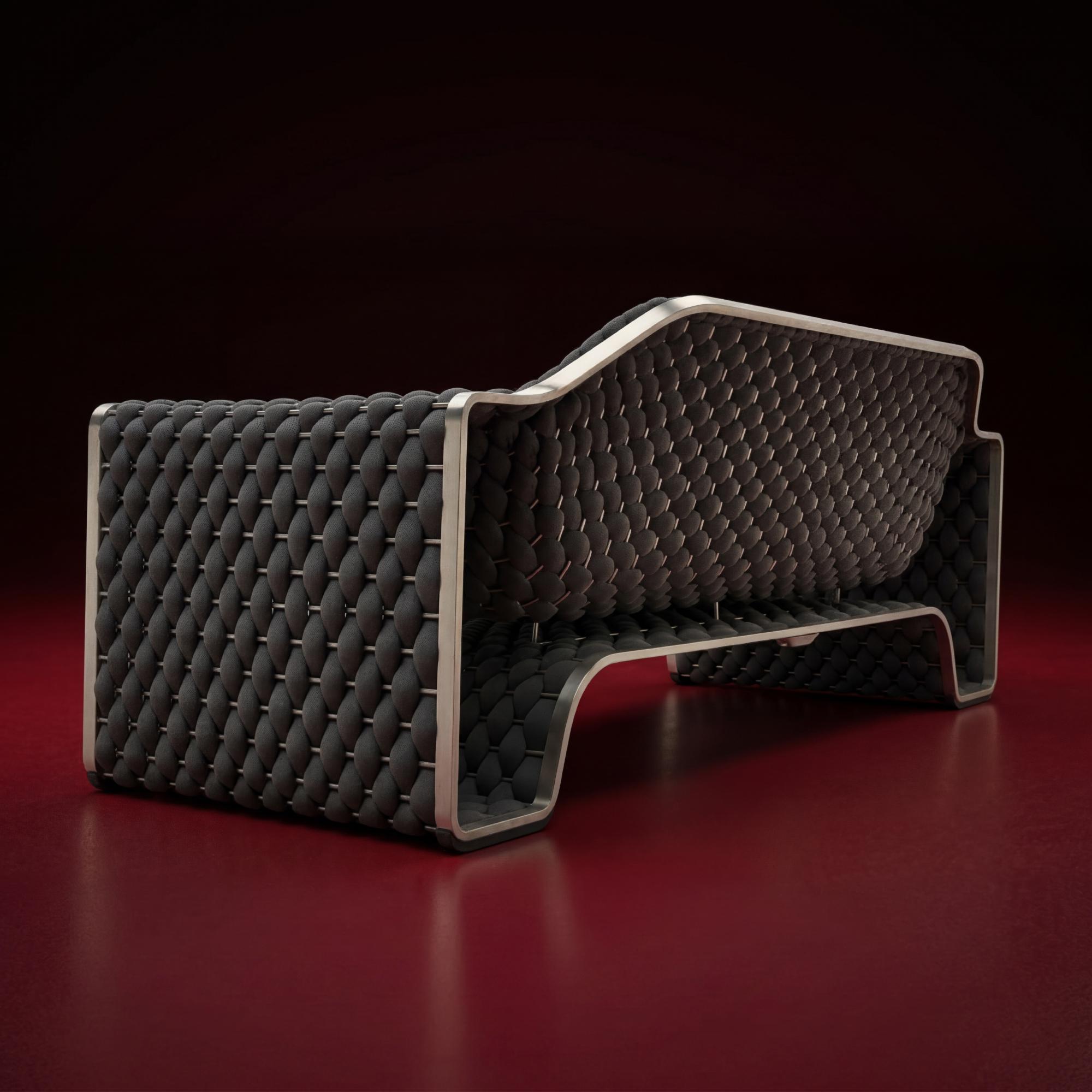 【Back To School】OVIOS × Studio F.A. Porsche Designer Outdoor Sofa Collection, 4-Piece Luxury Patio Furniture Set with Coffee Table, Masterfully Hand-Woven Craftsmanship, Aviation-Inspired Aluminum Frame for Villa Terrace & Luxury Backyard 【Back To School】OVIOS × Studio F.A. Porsche Designer Outdoor Sofa Collection, 4-Piece Luxury Patio Furniture Set with Coffee Table, Masterfully Hand-Woven Craftsmanship, Aviation-Inspired Aluminum Frame for Villa Terrace & Luxury Backyard
