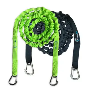 WAVESRX AnchorMate BowTether Bungee Line | Boat Bungee Dock Lines for Boats, PWCs & Kayaks | Absorbs Shock from Swells & Wind, Prevents Anchor Dislodging | Perfect for Anchoring, Mooring & Tethering