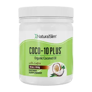 Coco-10 Plus | Coconut Oil with CoQ10 Vitamin Fitness Healthcare Organic Dietary Supplement Nutrition Edible