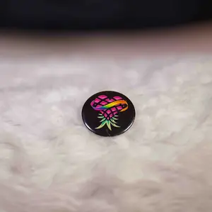 Pink Pineapple Pin