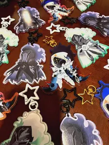 Cookie Run Acrylic Keychain: Silent Salt, Costume, Salt of Solidarity (PRE-ORDER)