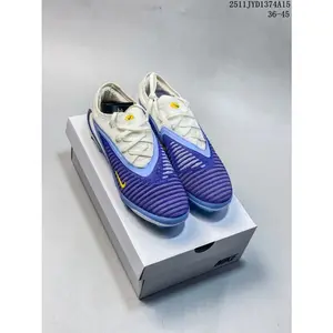 Blue and white Air Zoom Mercurial Superfly IX Elite FG Stylish, durable, non-slip, comfortable, trendy, retro, thin-soled, lightweight training and sports soccer  Football shoes