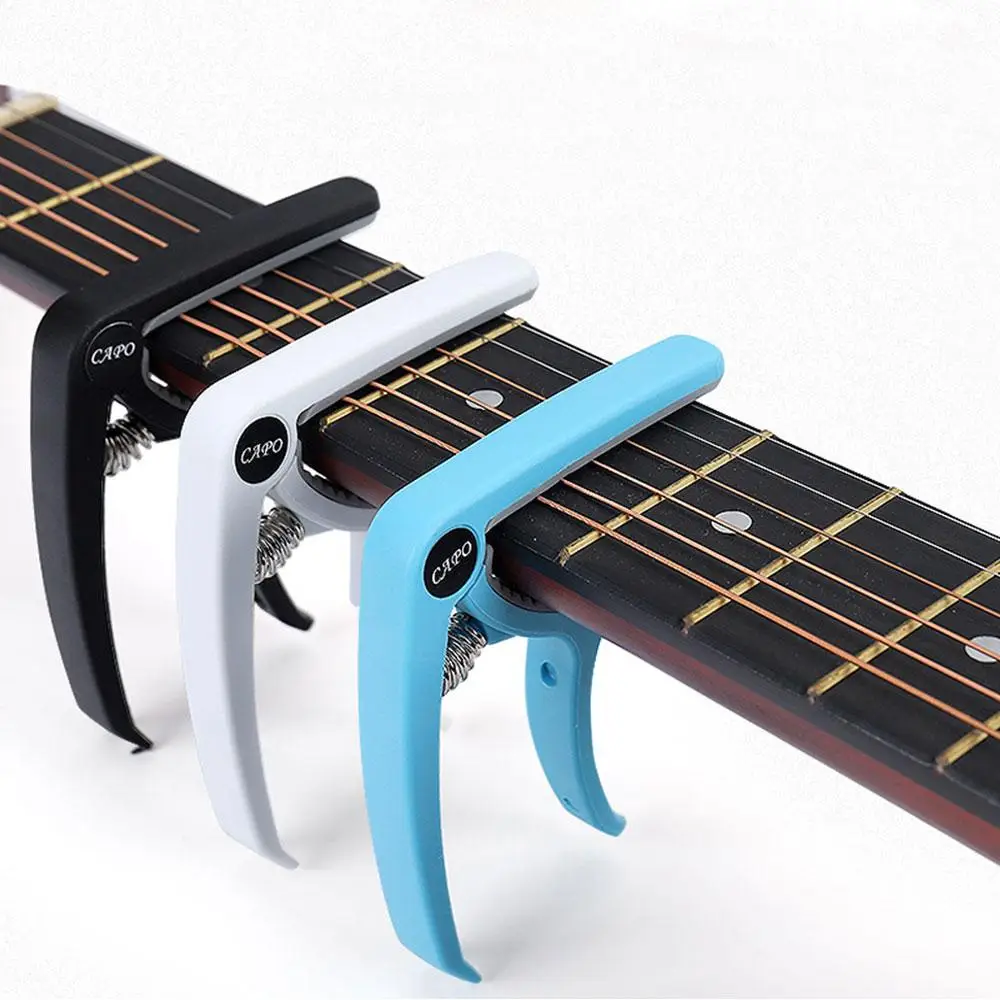 Guitar Capo, 1 Count Quick Change Clamp, Universal Capo, Dual-use Guitar Accessories for Acoustic Electric Bass Guitars Ukulele