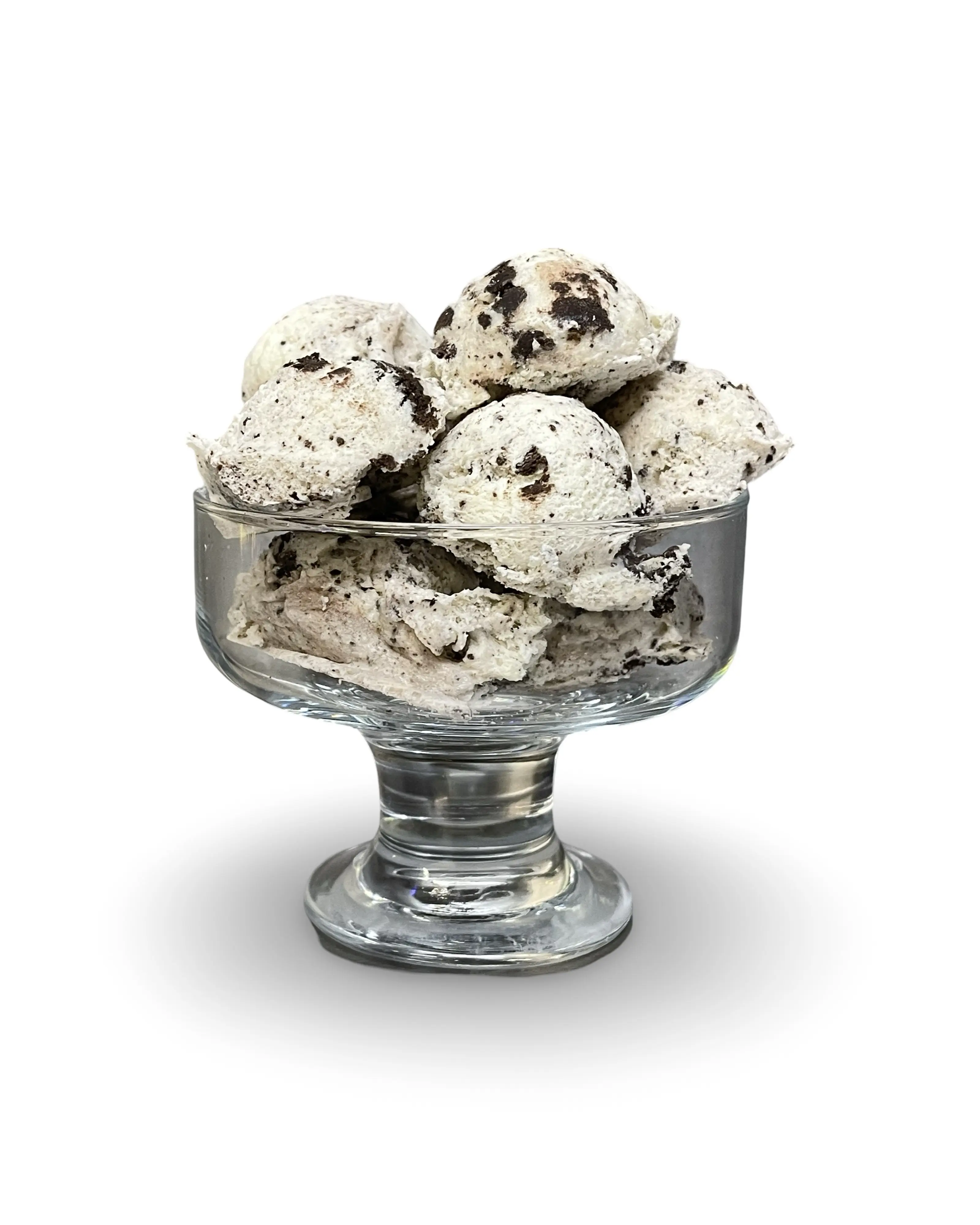 Tahoe Treats Freeze Dried Ice Cream Scoops - Cookies and Cream 3 oz Bag, Crispy but Airy Snack, Resealable Mylar Bag