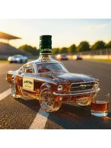 Police Car Whiskey Bottle Wild Horse Whiskey Bottle Drinking decoration items