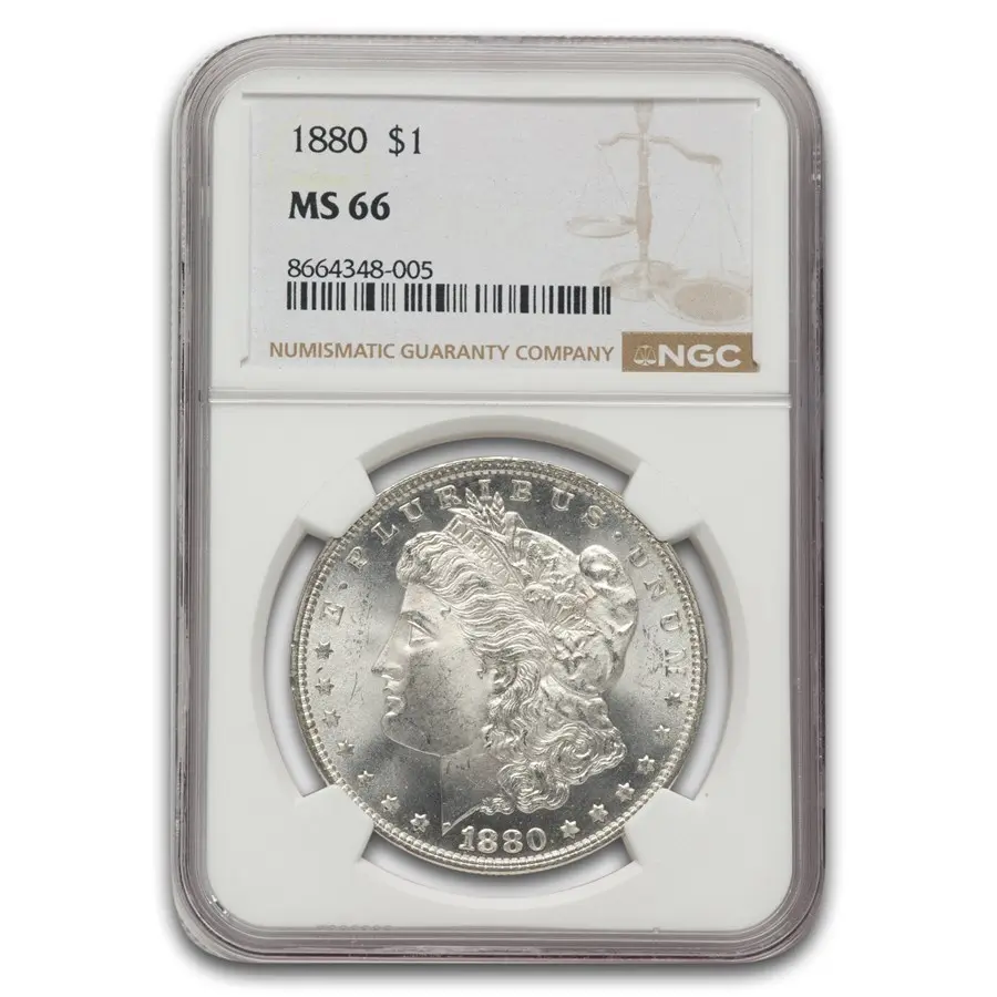 1880-CC Carson City Mint Legacy | NGC Certified | A Historic Western Treasury Artifact from the Famed GSA Hoards