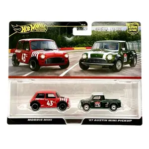 2025 Hot Wheels Premium Car Culture Morris Mini ‘67 Austin Mini Pickup 2 Pack Mazda RX7