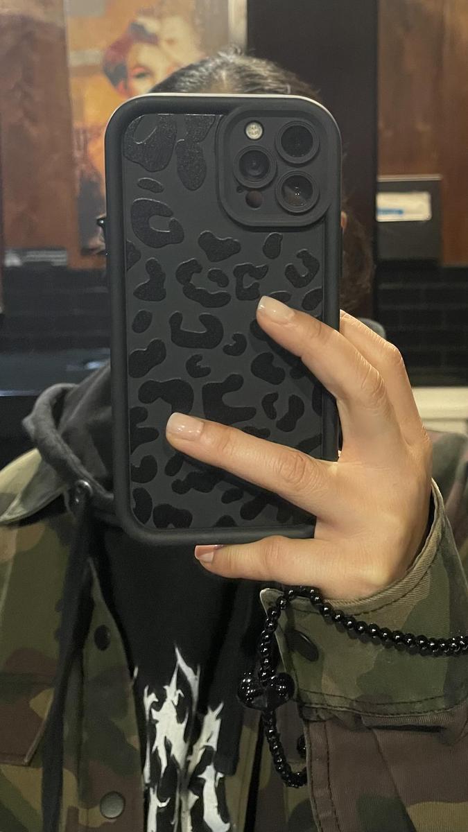 Item: Black love lanyard