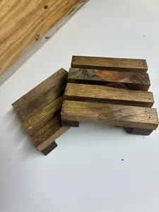 Mini pallet coasters