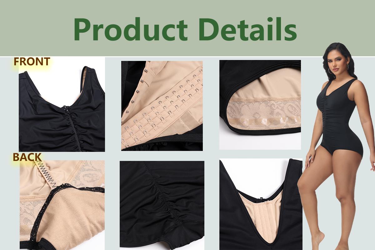JOSHINE SHAPER Women's One-Piece Swimsuit with Tummy Control, Full Coverage, Pleated V-Neck Design, Shaping Swimsuit, U-Shaped Backless Swimsuit, Double-Layer Comfortable and Versatile Shaping Swimsuit JOSHINE SHAPER Women's One-Piece Swimsuit with Tummy Control, Full Coverage, Pleated V-Neck Design, Shaping Swimsuit, U-Shaped Backless Swimsuit, Double-Layer Comfortable and Versatile Shaping Swimsuit