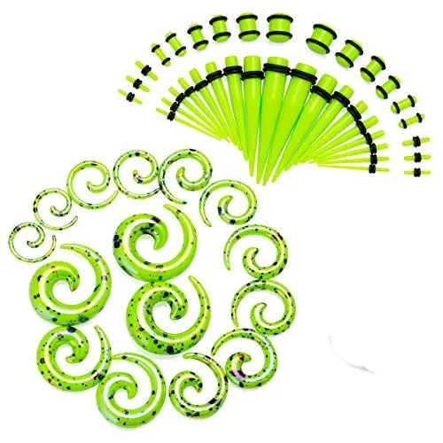 Light Green Spot 52PCS