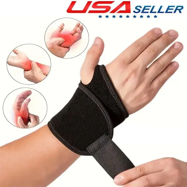 1x Wrist Hand Brace Support Carpal Tunnel Sprain Arthritis Gym Splint Left / Right