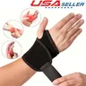 2x Adjustable Compressible Wrist Brace - Sports Accessories, Activity Wristband, Nylon Fabric, Breathable Moisture-Wicking, Lightweight Support, Quick Dry, Blood Flow Control, Carpal Tunnel/Sprain Relief, Left/Right Fit, All-Season Use