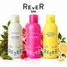 REVER SPA Gel-to-Foam Body Wash - Instant Lathering, Hydrating Deep Cleansing Whipped Foam, Long-Lasting Luxury Bergamot Herbal Aroma Blend, Bright Self-Care Essential for Dry & Sensitive Skin Daily Home Spa Bath Care Flower Clear Floral Scent Bright