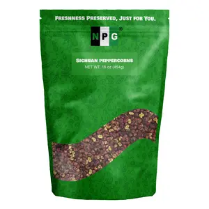 NPG Premium Szechuan Red Peppercorns Whole Peppercorns 16 Oz, A Mouth-numbing Spice, Red Peppers for Kung Pao Chicken, Mapo Tofu, and Chinese Cuisine