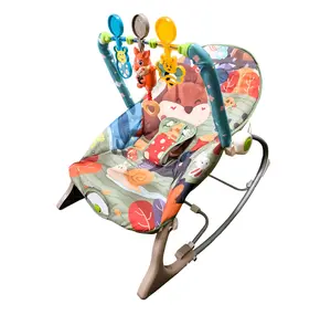 Paaqq Multi Use Rocking & Vibrating Soothing Sensory Musical Squirrel Adjustable Seat