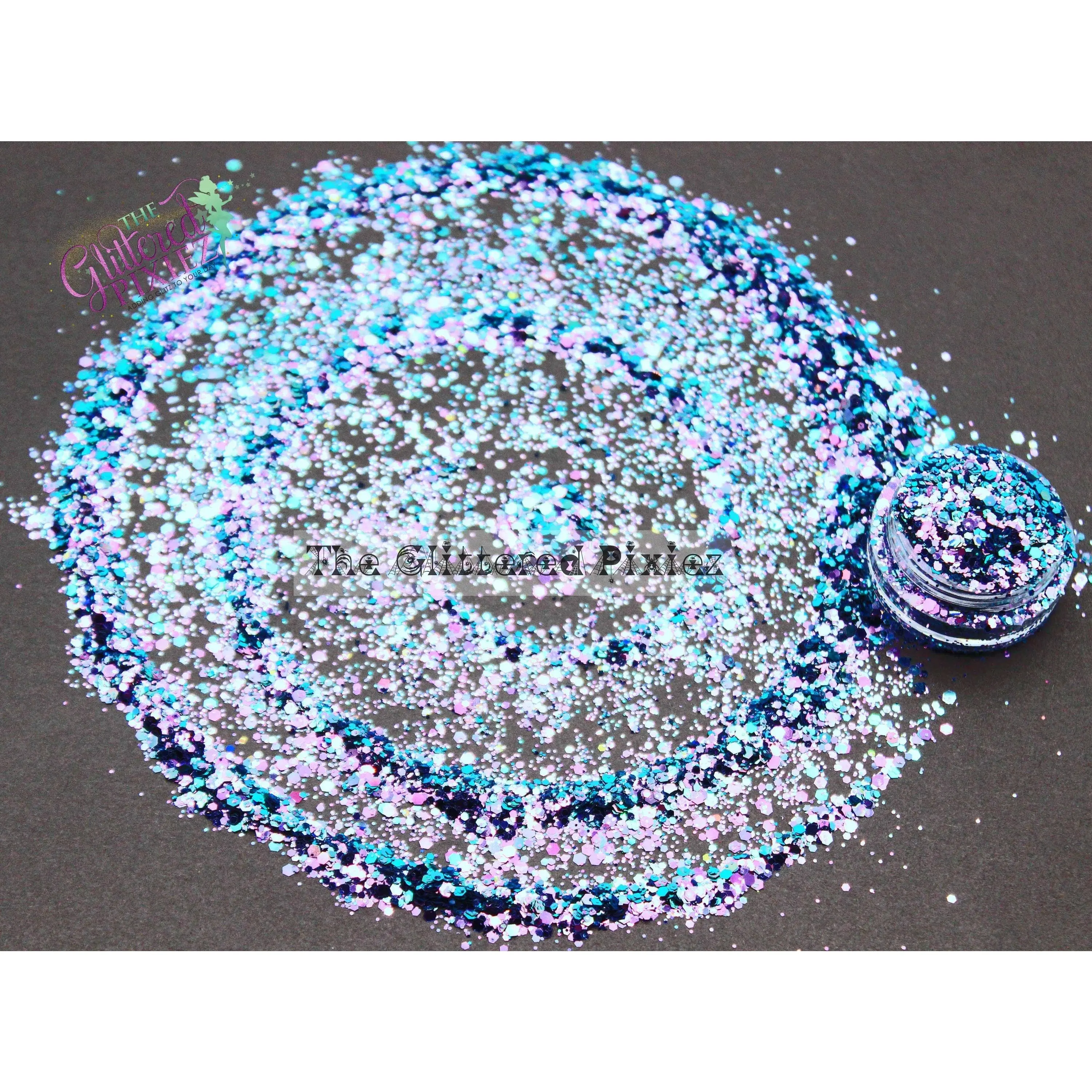 FIAMETTA chunky mix Glitter - Optical Illusion(Color Shifting glitter) Collection