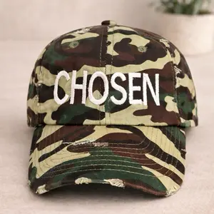 Chosen  Baseball Cap - Adjustable Fit, Suitable for All Seasons, Distressed Design