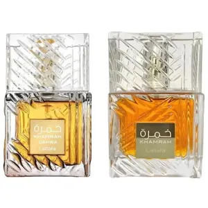 LATTAFA KHAMRAH & KHAMRAH QAHWA EAU DE PARFUM 3.4 FL.OZ Edp Sprays Invigorating Fragrances