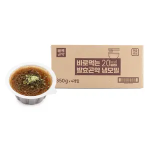 Ready-to-Eat Fermented Konjac Cold Soba 350 g*4 pack